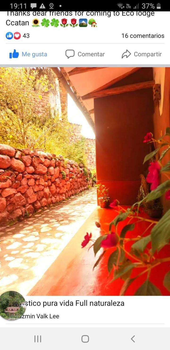 Ecolodge Ccatan Urubamba Exterior photo